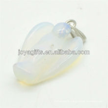 AAA Grade natural opal angel pendant for necklace
